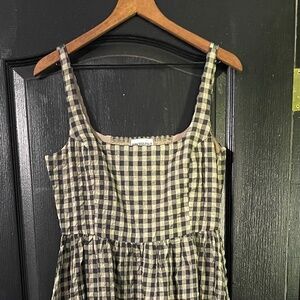 Cartmel Check Maxi Dress